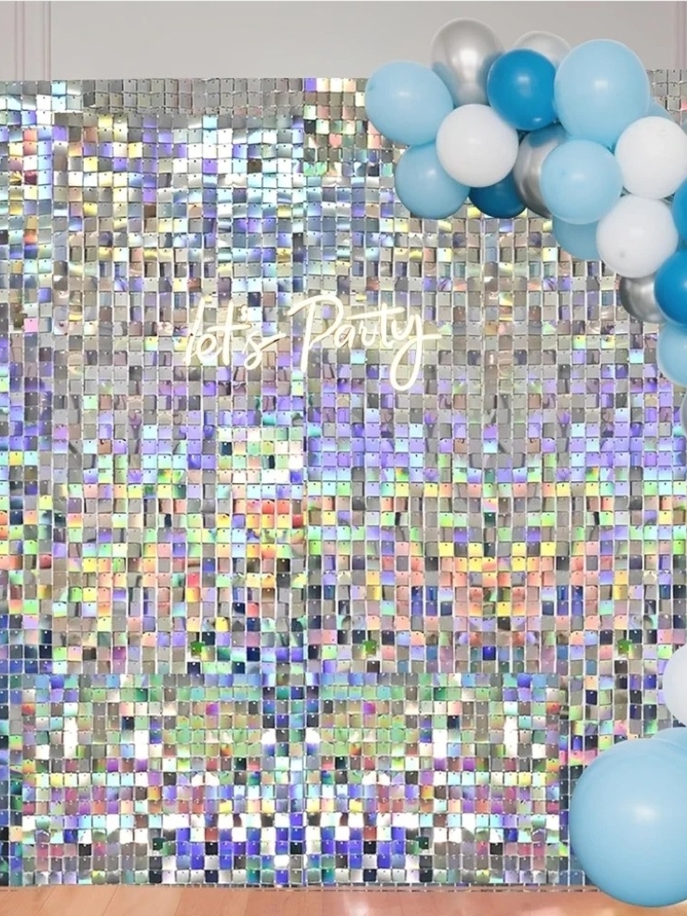 Iridescent Photo Backdrop Panels